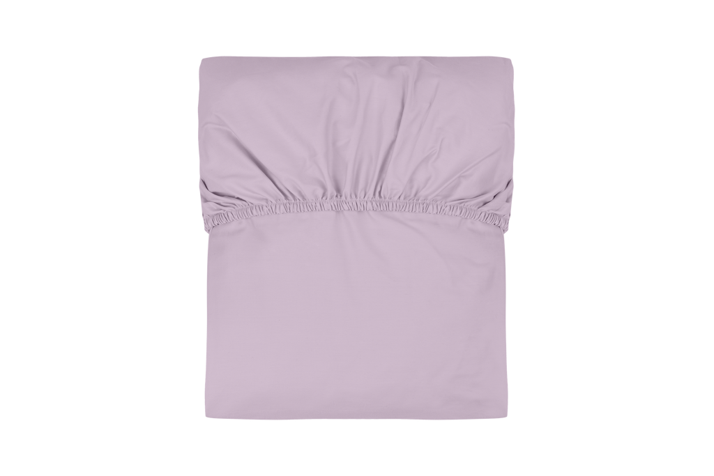 Oba Fitted Sheets - Pastel Lilac