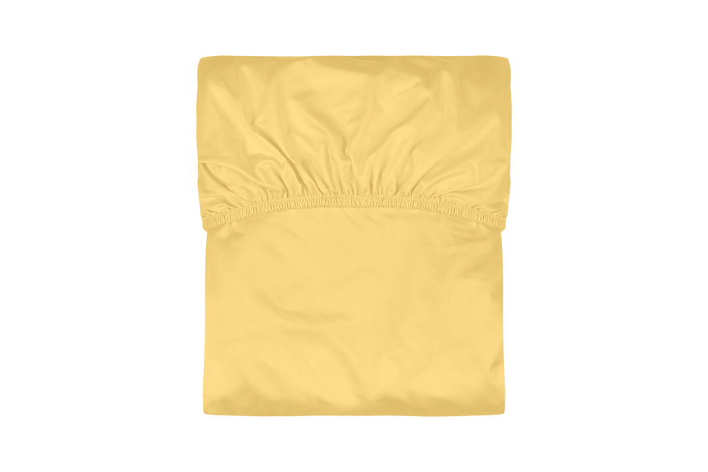 Oba Fitted Sheets - Sunny Yellow