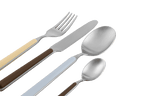 Set 4 Couverts Noli - 1 Personne - Cocoa Brown