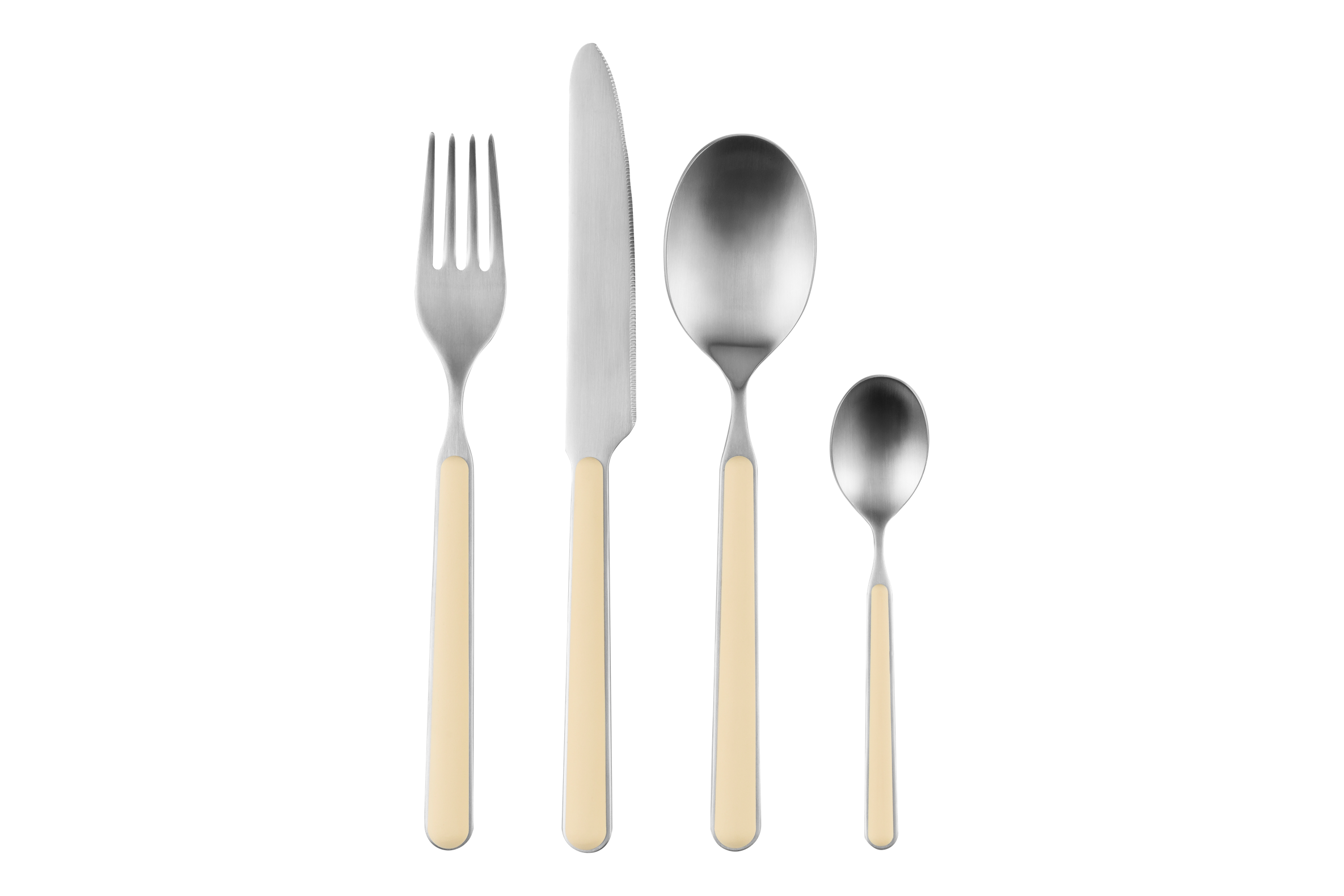 Set 4 Couverts Noli - 1 Personne - Butter Yellow
