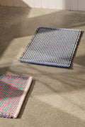 Dei Doormat - Black & Grey & Light Blue