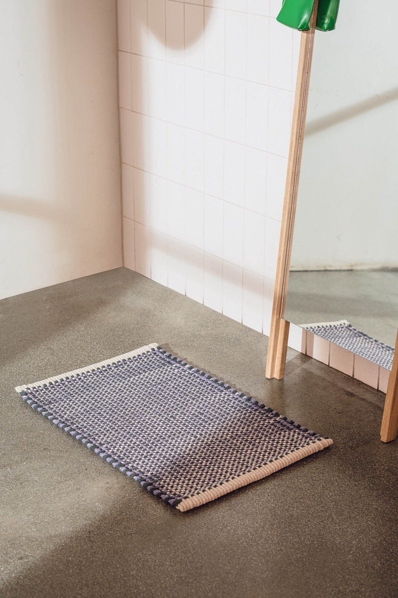 Dei Doormat - Lilac & Green & Beige