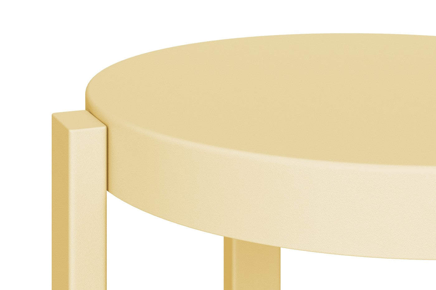 Doon Bar Stool - Medium - Butter Yellow