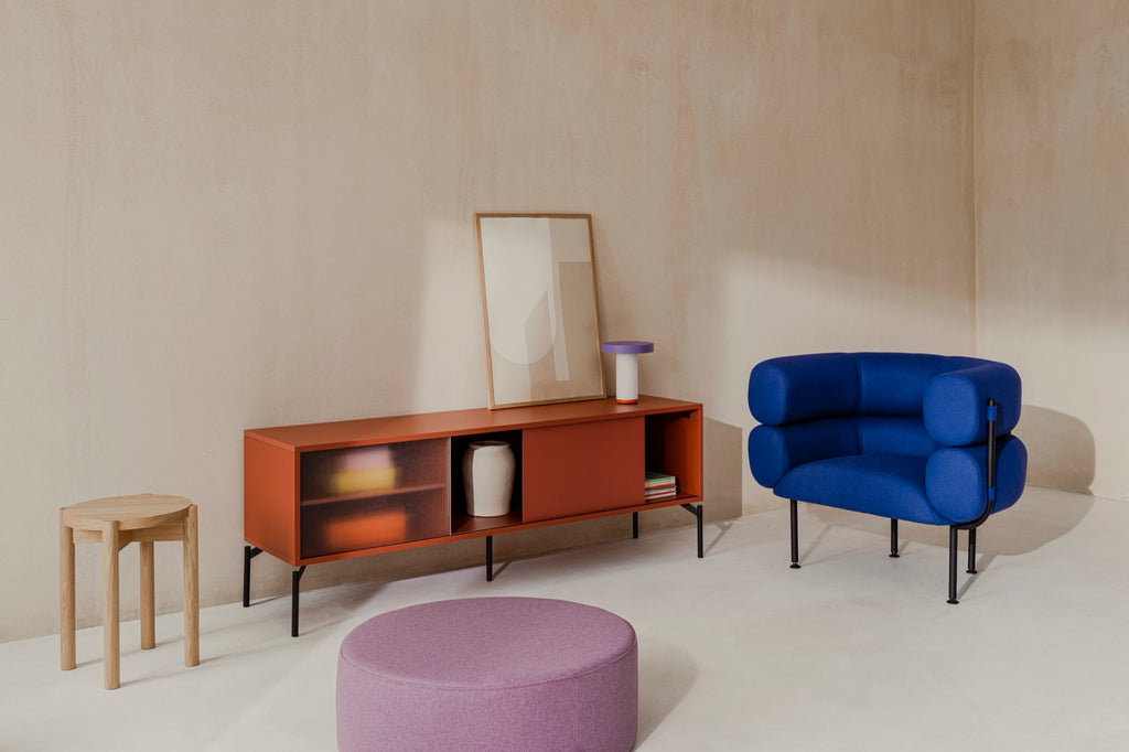Met TV Unit - Large - Terracotta Blush