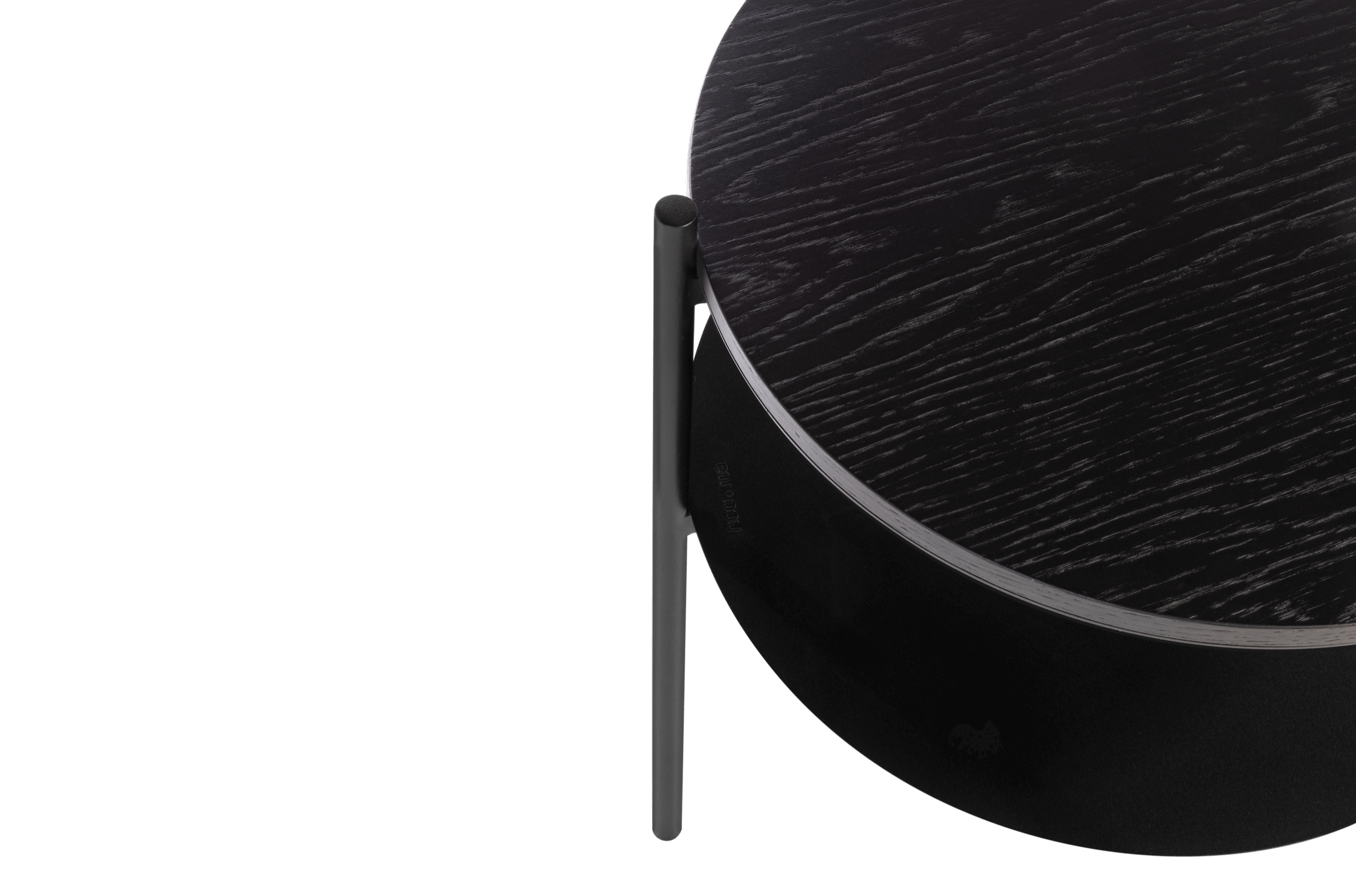 Table De Chevet Tu - Black Oak