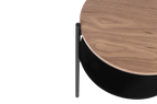 Table De Chevet Tu - Natural Walnut
