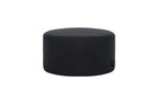 Folk Pouf - Small - Black Tie Wool