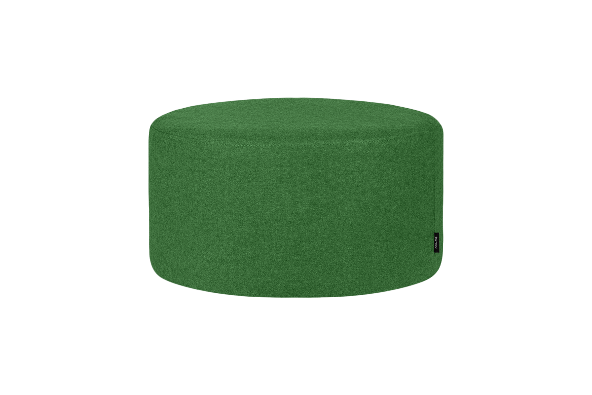 Folk Pouf - Small - Moss Green