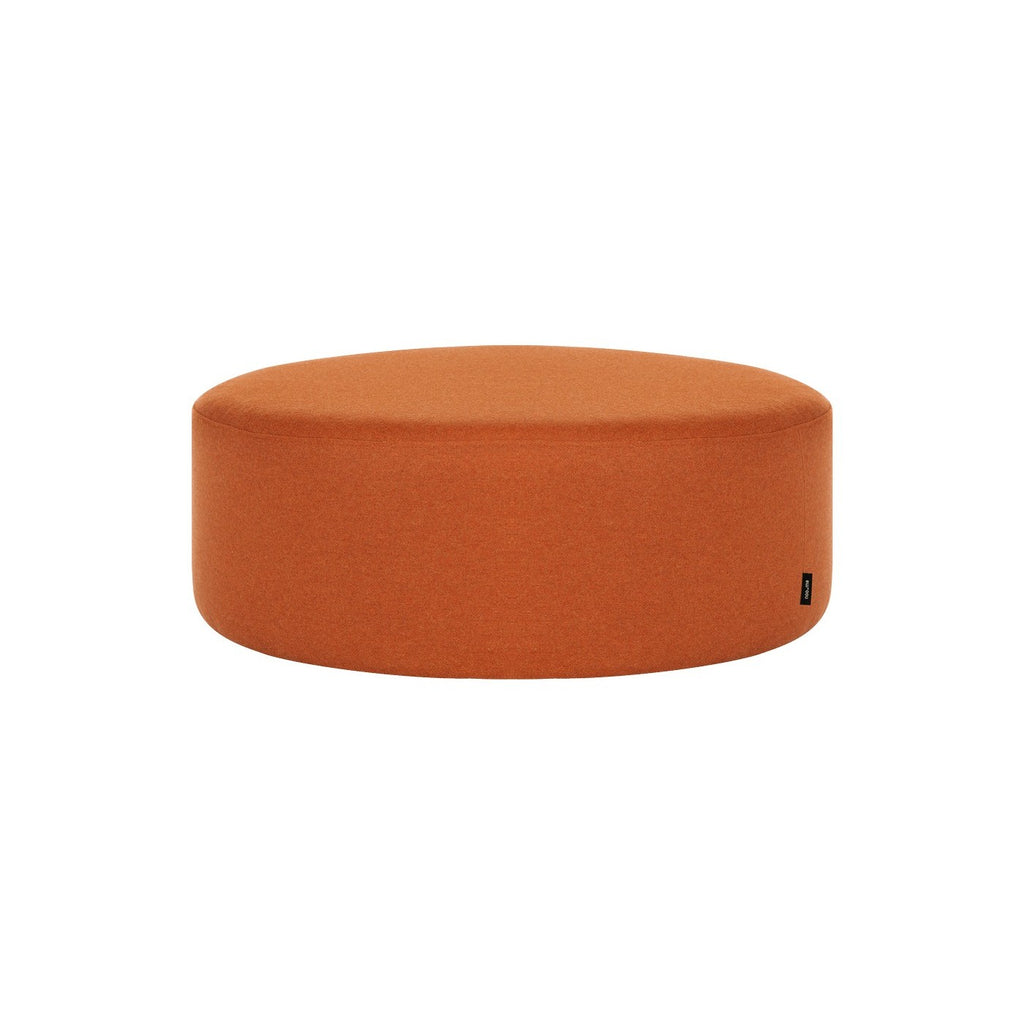 Folk Pouf - Large - Terracotta Wool