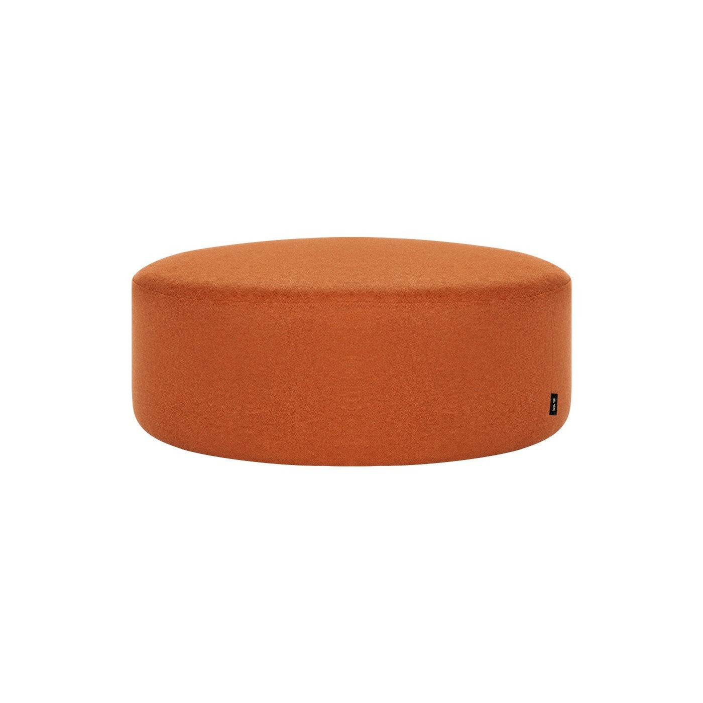 Folk Pouf - Large - Terracotta Wool