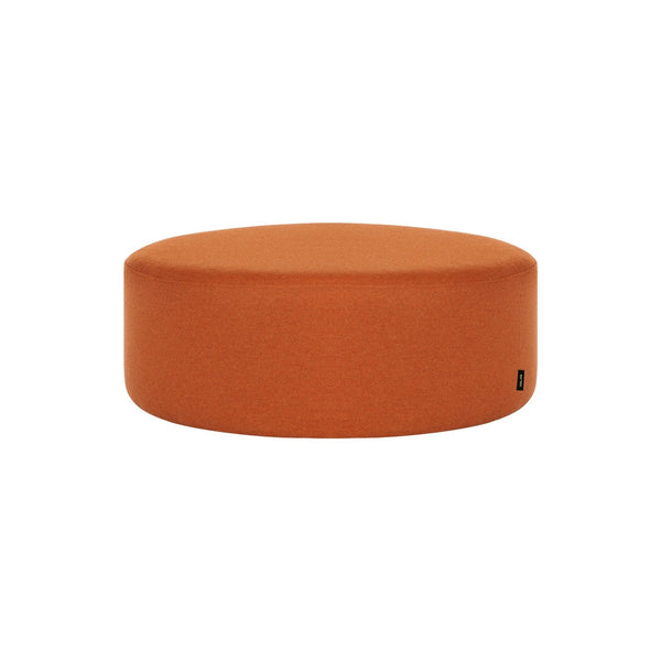 Folk - Pouf - Laine - Terracotta Wool