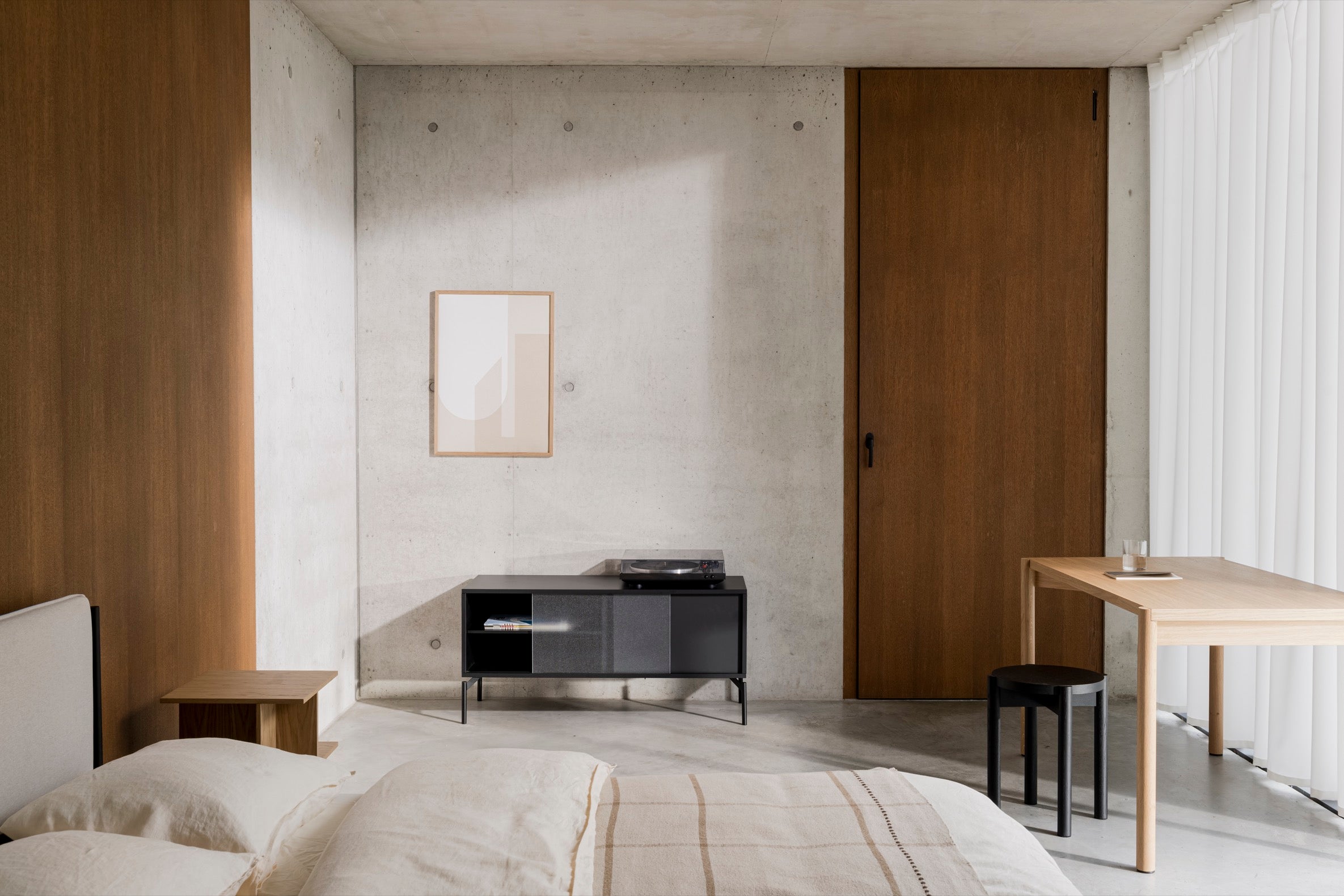 Mueble de TV Met - Pequeño - Vulcano Black