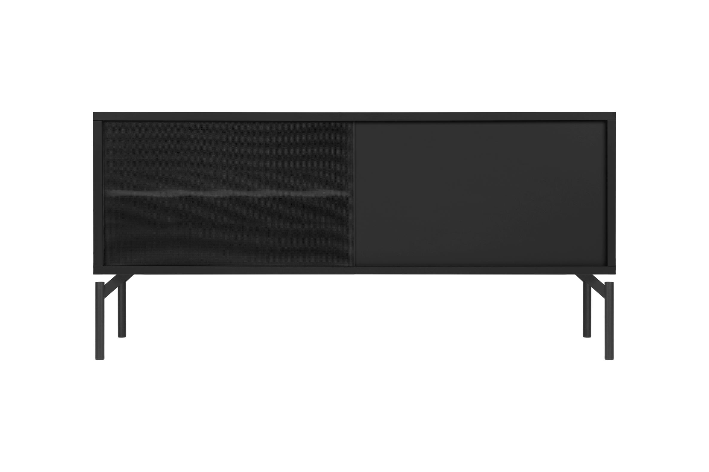 Mueble de TV Met - Pequeño - Vulcano Black