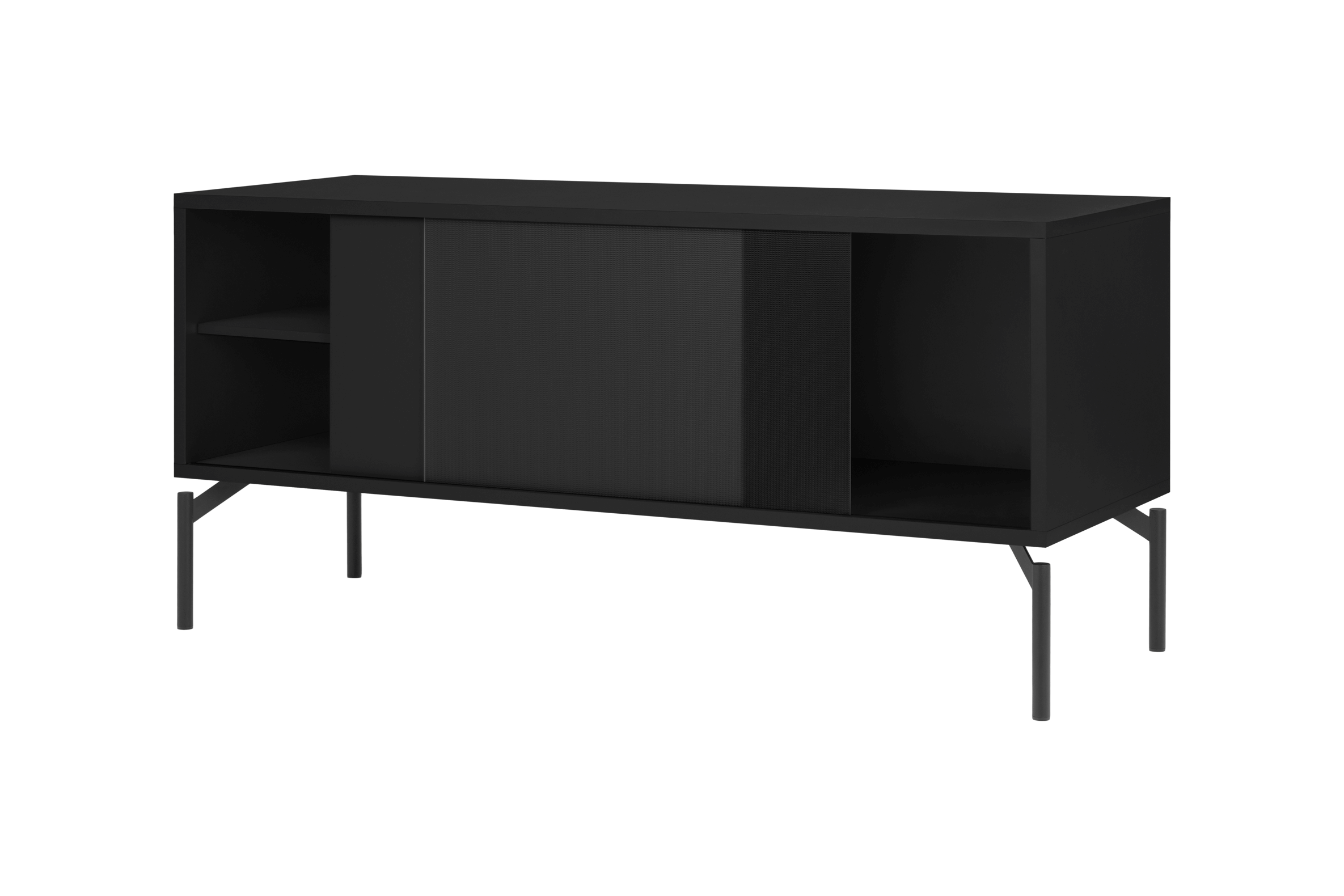 Mueble de TV Met - Pequeño - Vulcano Black
