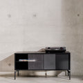 Mueble de TV Met - Pequeño - Vulcano Black