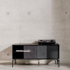 Mueble de TV Met - Pequeño - Vulcano Black