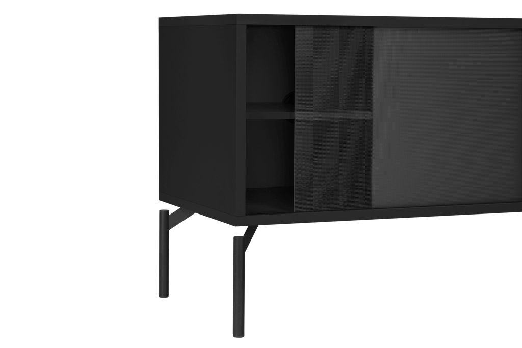 Mueble de TV Met - Pequeño - Vulcano Black
