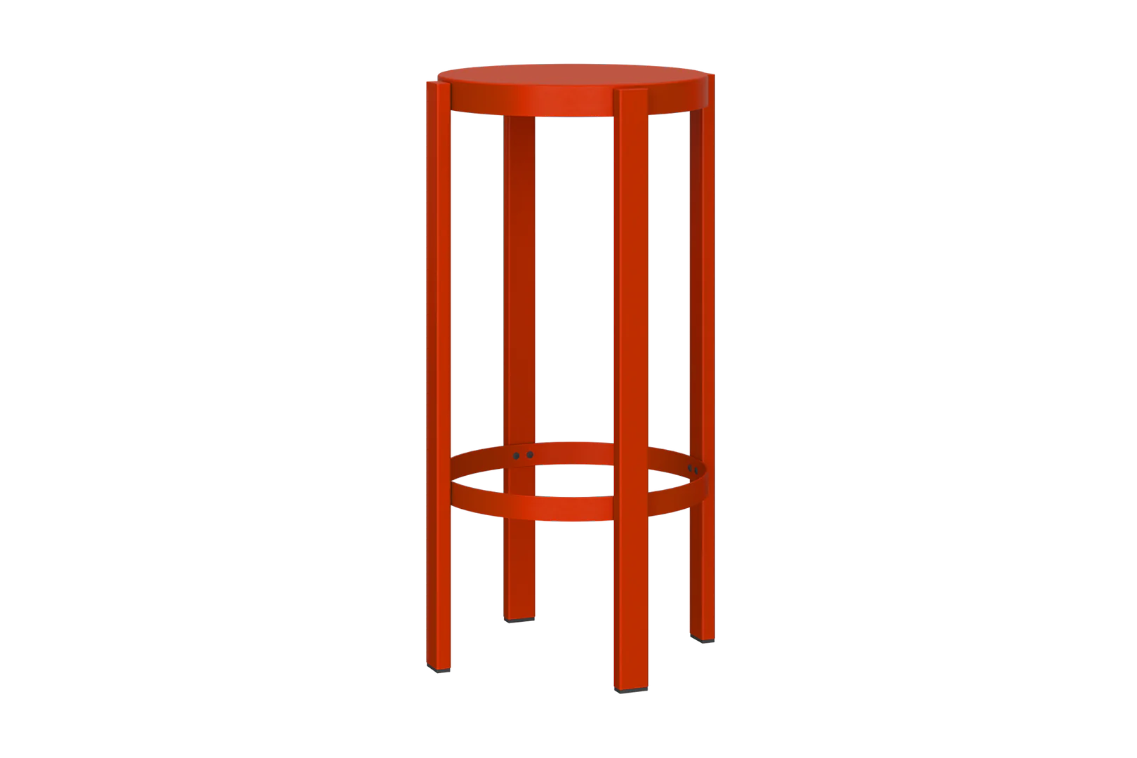 Taburete Doon - Grande - Tomato Red