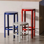 Doon Stool - Medium - Tomato Red