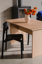 Wem - Chair - Beech Plywood - Vulcano Black