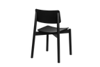 Wem - Chair - Beech Plywood - Vulcano Black