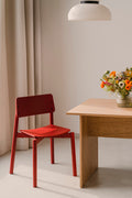 Wem - Chaise - Contreplaqué De Hêtre - Marron Red