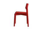 Wem - Chaise - Contreplaqué De Hêtre - Marron Red