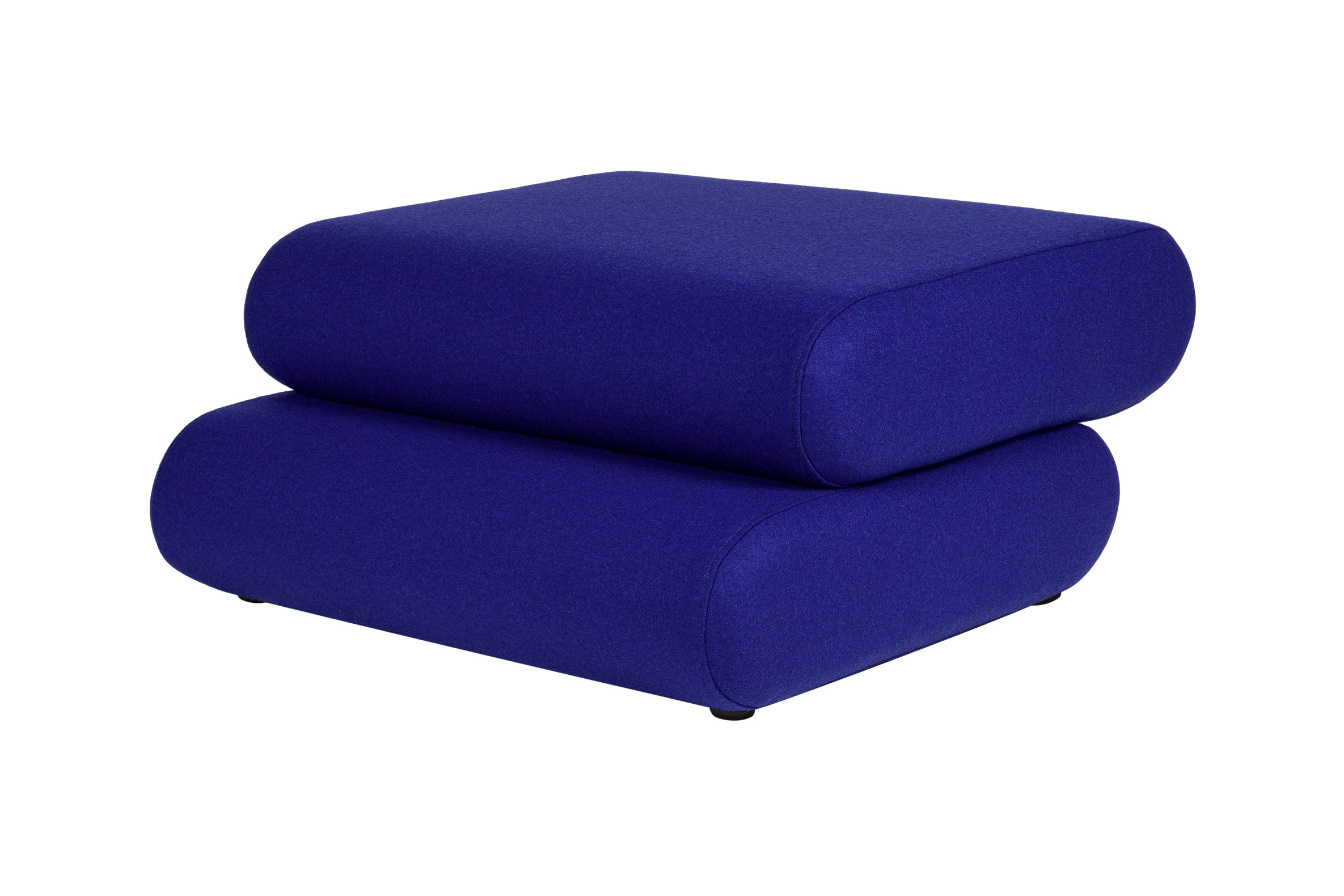 Taso - Pouffe - Polyester - Blueberry Pie Wool