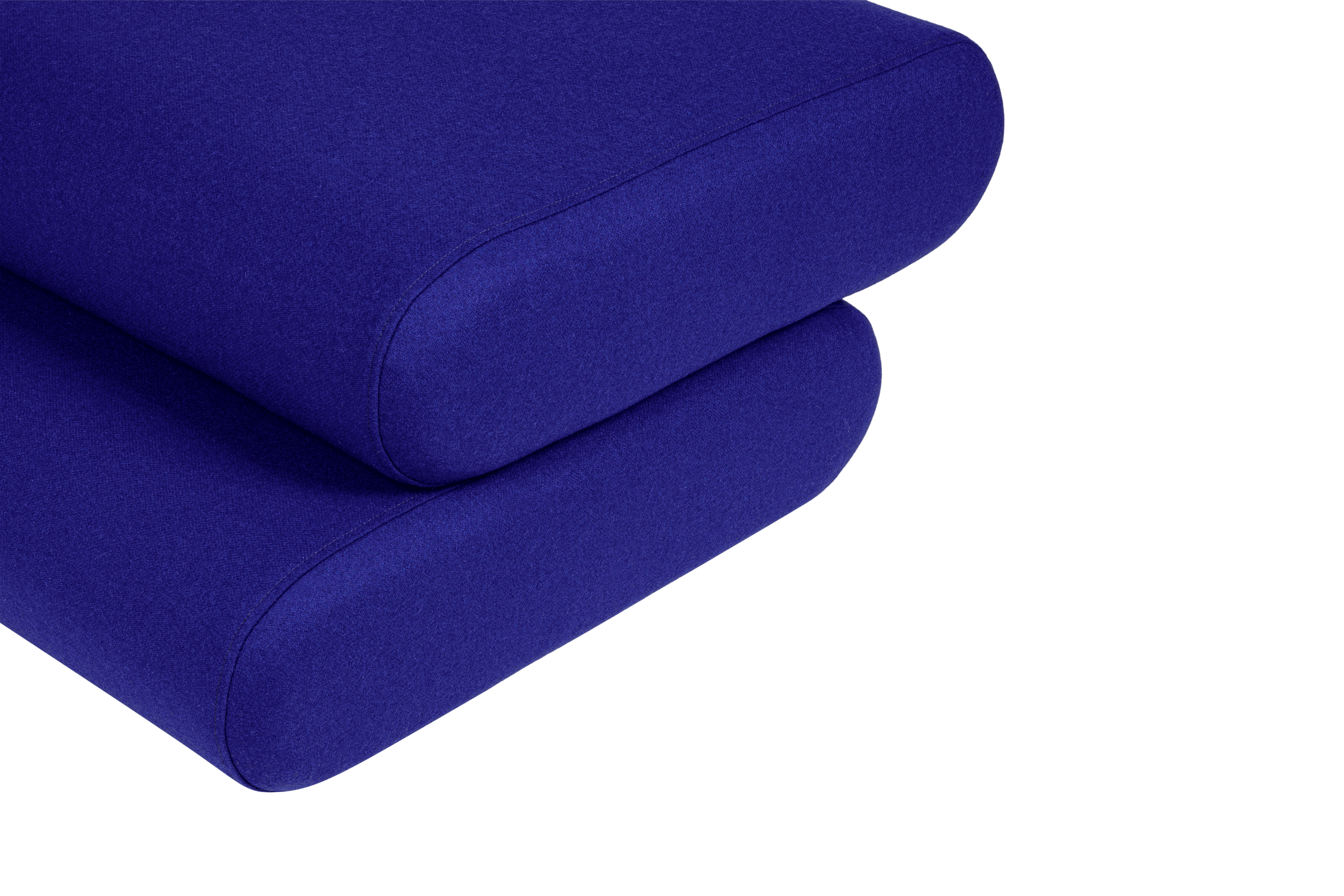 Taso - Pouffe - Polyester - Blueberry Pie Wool