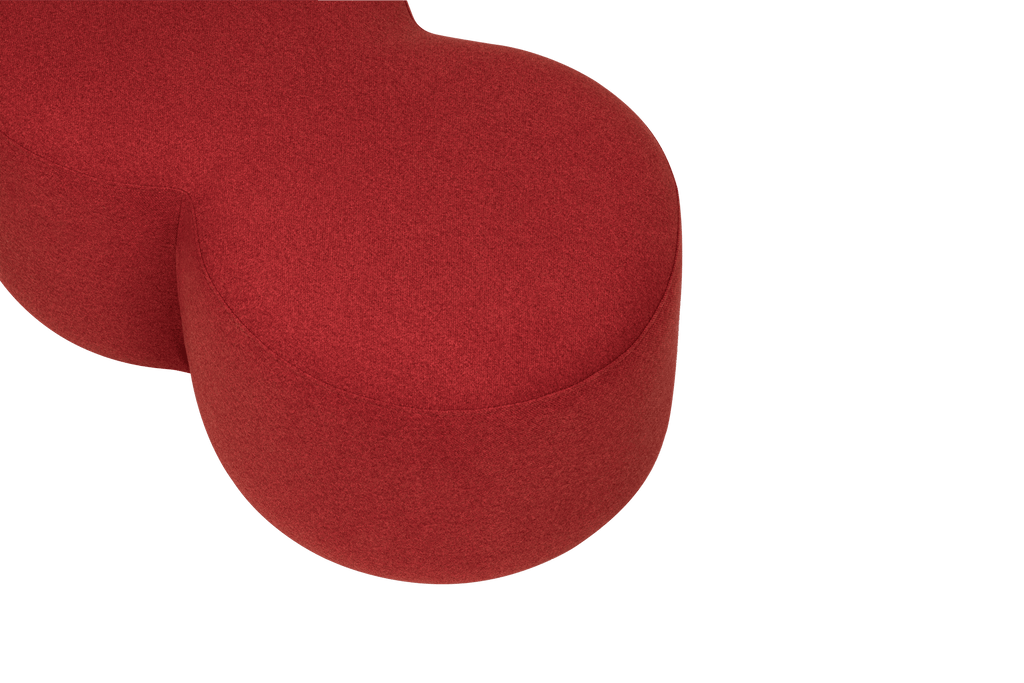Pouf Umbo - Poppy Red