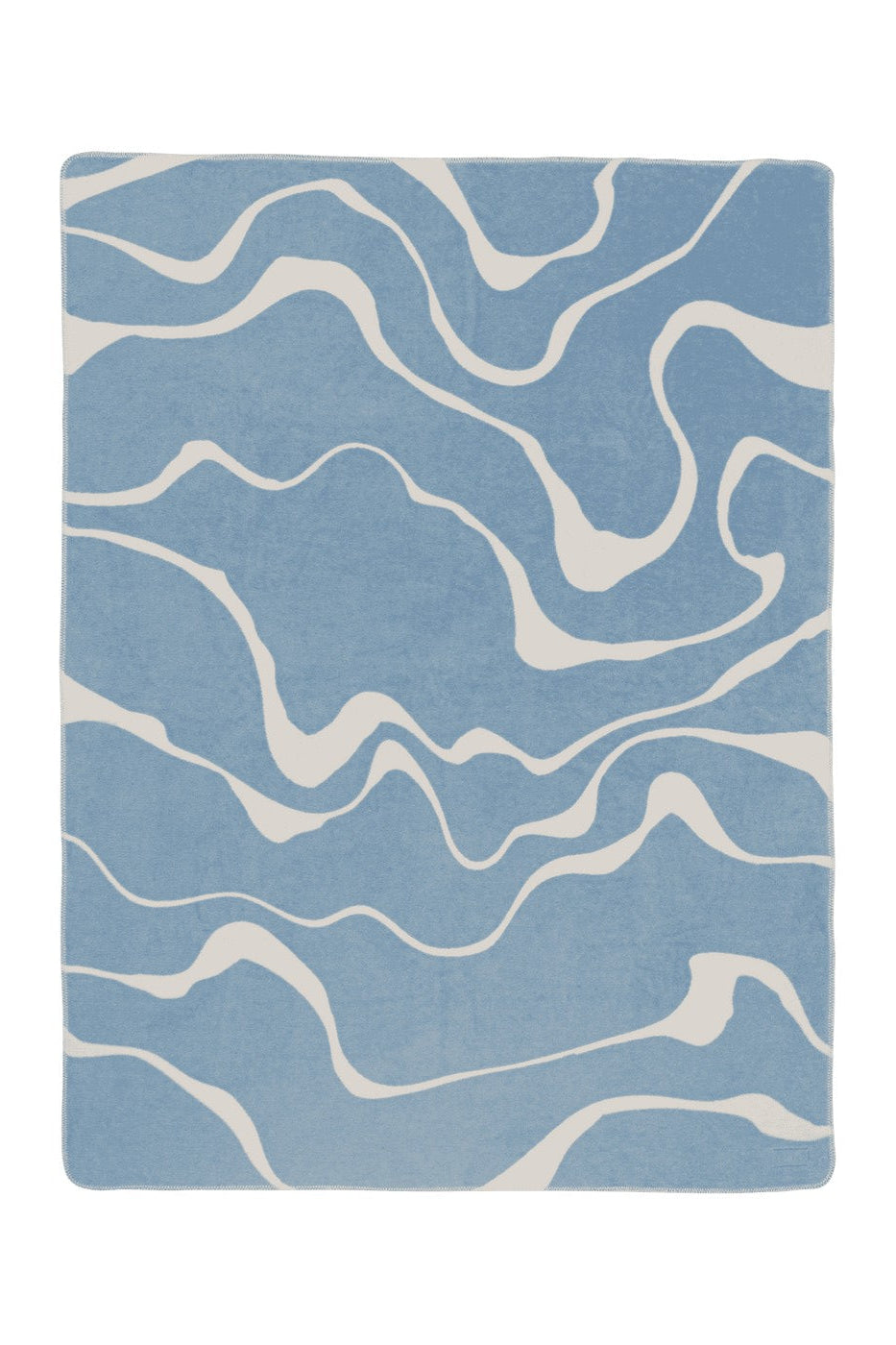 Felu - Throw - Cotton - Frosty Blue