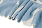 Felu - Throw - Cotton - Frosty Blue