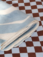 Felu - Throw - Cotton - Frosty Blue