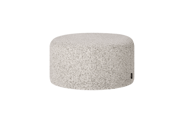 Folk - Pouf - Polyester - Clay Grey Mélange