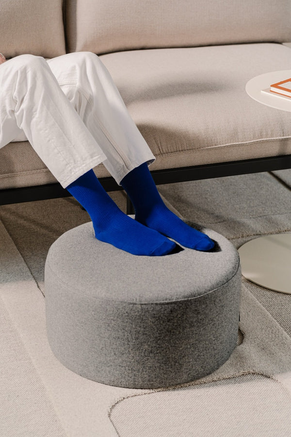 Folk - Pouf - Laine - Universal Grey Wool