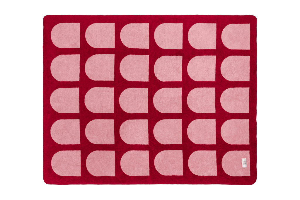 Gili Throw - Blossom Pink/Cherry Juice