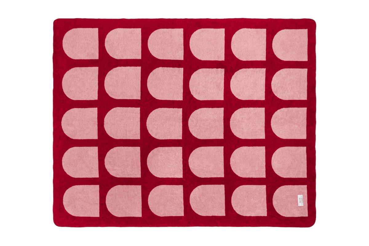 Gili Throw - Blossom Pink/Cherry Juice