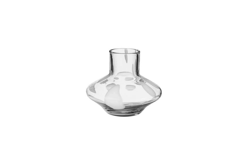 Vase Glom - White Spots