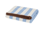Serviette De Bain Gobo - Baby Blue / Rayures Larges