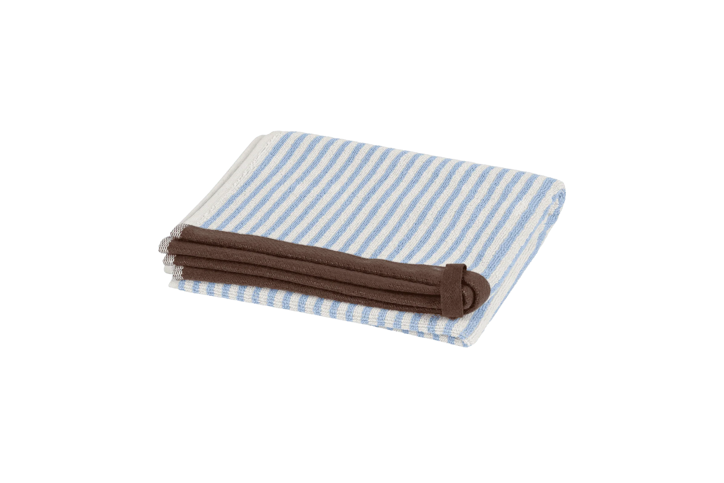 Serviette À Main Gobo - Baby Blue / Rayures Étroites