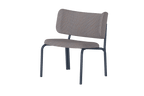 Kei - Fauteuil Lounge - Viscose - Brown & Blue Mélange