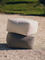 Keno Outdoor Pouffe - Milk Beige