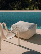 Keno Outdoor Pouffe - Milk Beige