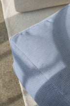 Keno - Pouf - Polyester - Baby Blue Corduroy