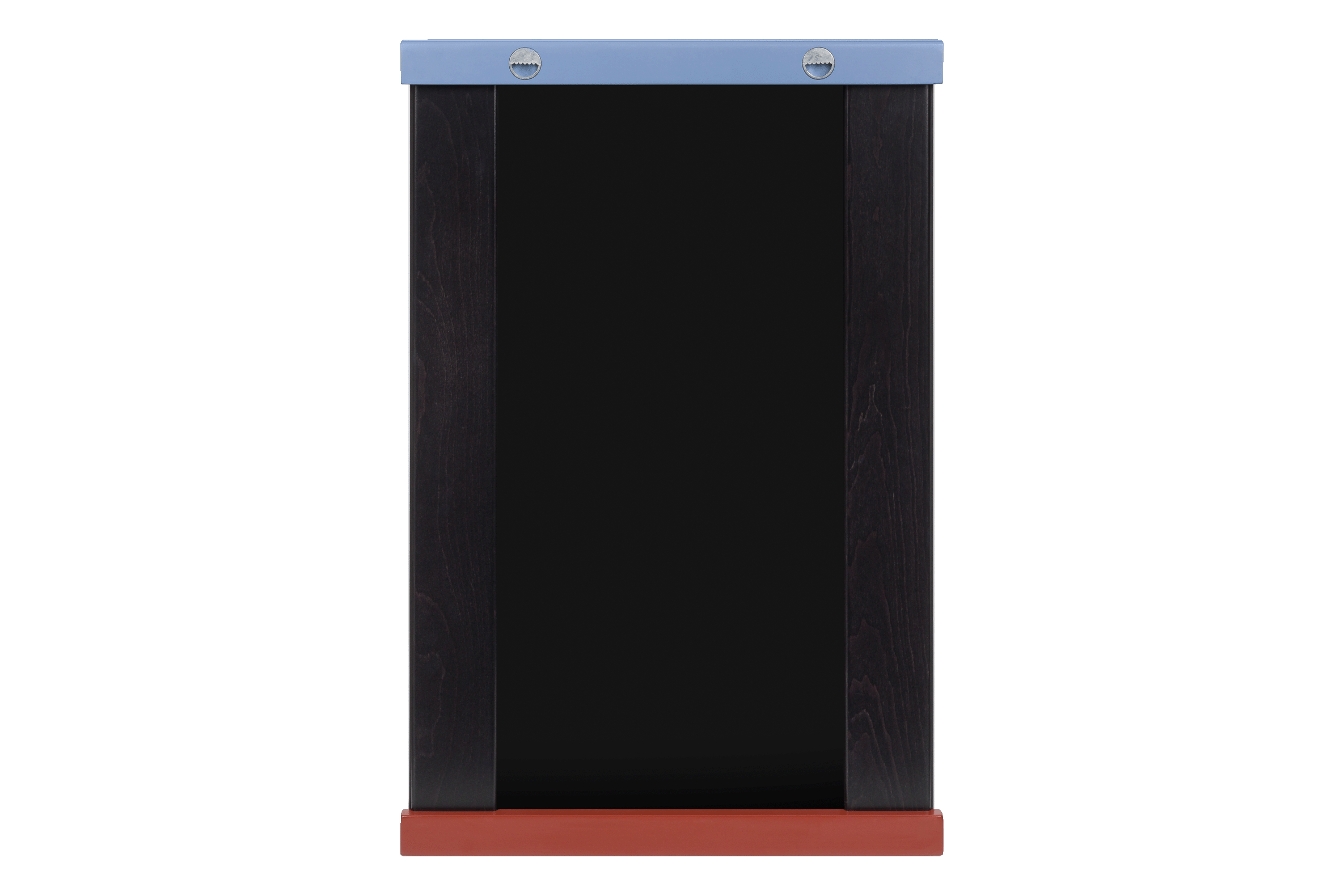 Miroir Mural Lun - Auburn Red & Frosty Blue