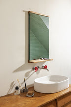 Miroir Mural Lun - Oak