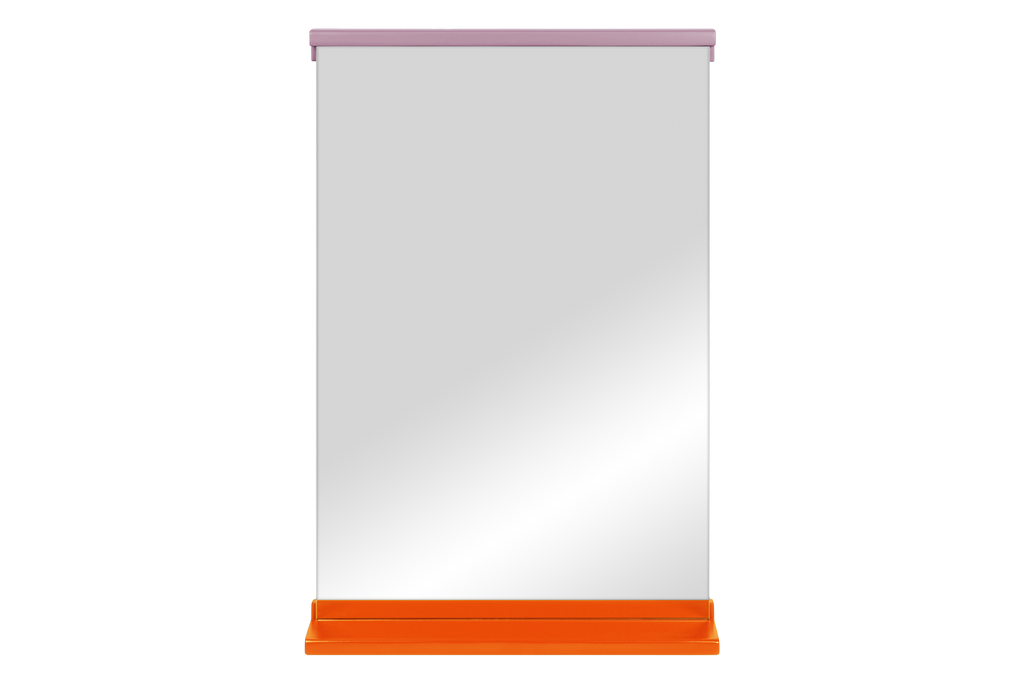 Miroir Mural Lun - Orange Peel & Pale Violet