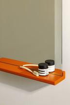 Miroir Mural Lun - Orange Peel & Pale Violet