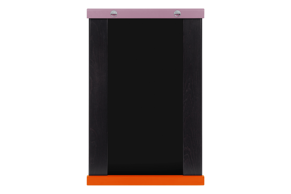 Miroir Mural Lun - Orange Peel & Pale Violet