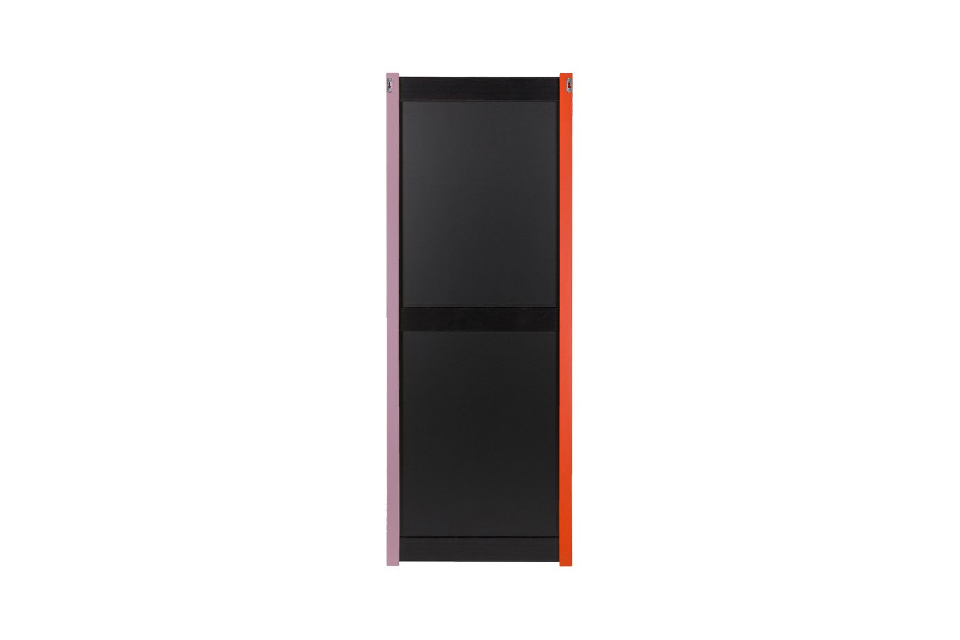 Lun - Wall Mirror - Solid Beech - Orange Peel & Pale Violet